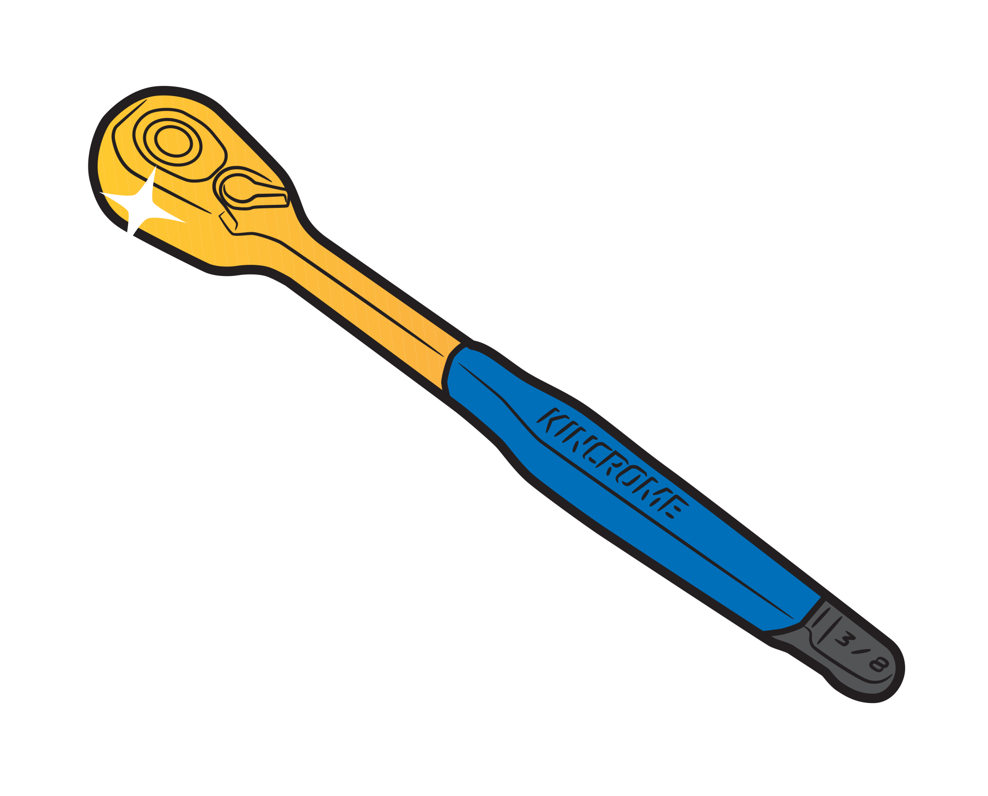 Golden Hex Key